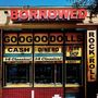 "BORROWED" in großen roten Buchstaben, darunter "GOOGOO DOLLS". Text: "CASH", "DINERO", "PAWN SHOP", "14 Classics!".