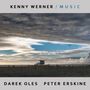 Texte: "KENNY WERNER / MUSIC", "DAREK OLES", "PETER ERSKINE". Strand mit Rettungsturm unter dramatischem Himmel.