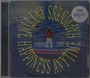 Text: "Happiness Anytime", "Leon Bridges Presents".  
Illustration mit einer Person in rotem Outfit auf einem Boot im Wasser.