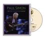 „PAUL SIMON The Quiet Celebration Concert“ auf Blu-ray-Cover und Disc mit holografischem Hintergrund.