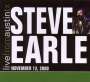 Steve Earle: Live From Austin, Tx, 2000, CD