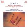 Zoltan Kodaly: Duo f.Cello & Violine op.7, CD