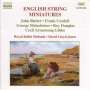 : English String Miniatures 1, CD