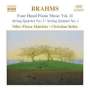 Johannes Brahms: Klaviermusik zu 4 Händen Vol.11, CD