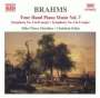 Johannes Brahms: Klaviermusik zu 4 Händen Vol.7, CD