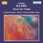 Giselher Klebe: Sonaten für Violine solo Nr.1 & 2, CD