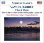 Samuel Barber: Chorwerke, CD