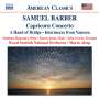 Samuel Barber: Capricorn Concerto für Trompete, Oboe, Flöte & Orchester, CD