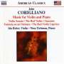John Corigliano: Sonate für Violine & Klavier, CD