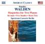 Stanley Walden: Maquettes für 2 Klaviere, CD