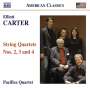 Elliott Carter: Streichquartette Nr.2,3,4, CD