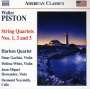 Walter Piston: Streichquartette Nr.1,3,5, CD