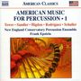 : American Music for Percussion Vol.1, CD