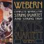 Anton Webern: Werke für Streichquartett, CD