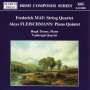 Frederick May: Streichquartett in c-moll, CD