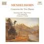 Felix Mendelssohn Bartholdy: Konzerte As-Dur & E-Dur für 2 Klaviere & Orchester, CD