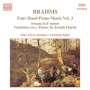 Johannes Brahms: Klaviermusik zu 4 Händen Vol.3, CD
