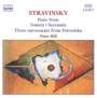 Igor Strawinsky: Klavierwerke, CD