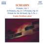 Alexander Scriabin: Preludes Vol.1, CD
