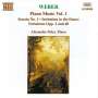 Carl Maria von Weber: Klavierwerke Vol.1, CD