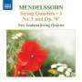 Felix Mendelssohn Bartholdy: Streichquartette Vol.3, CD