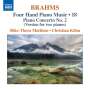 Johannes Brahms: Klaviermusik zu 4 Händen Vol.18, CD