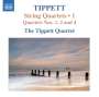 Michael Tippett: Streichquartette Vol.1, CD