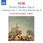 Fernando Sor: Etüden op.6 Nr.1-12, CD