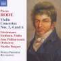 Pierre Rode: Violinkonzerte Nr.3,4,6, CD