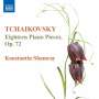 Peter Iljitsch Tschaikowsky: 18 Stücke op.72, CD