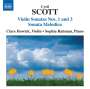 Cyril Scott: Sonaten für Violine & Klavier Nr.1 & 3, CD