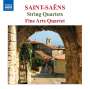 Camille Saint-Saens: Streichquartette Nr.1 & 2 (opp.112 & 153), CD