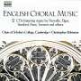 : St.John's College Choir Cambridge - English Choral Music, CD,CD