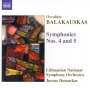 Osvaldas Balakauskas: Symphonien Nr.4 & 5, CD