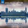 : Sarah-Jane Bradley & Christian Wilson - English Music For Viola and Piano, CD