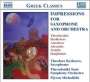 : Theodore Kerkezos - Impressions for Saxophone & Orchestra, CD