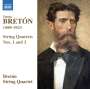 Tomas Breton: Streichquartette Nr.1 & 2, CD