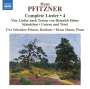 Hans Pfitzner: Sämtliche Lieder Vol.4, CD