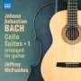 Johann Sebastian Bach: Cellosuiten arrangiert für Gitarre Vol.1, CD