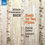 Wilhelm Friedemann Bach: Duette für 2 Flöten F.54-59, CD