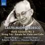 Mario Castelnuovo-Tedesco: Konzert für Violine & Klavier Nr.3, CD