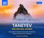 Serge Tanejew: Orchesterwerke, CD,CD,CD,CD
