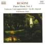 Ferruccio Busoni: Klavierwerke Vol.1, CD