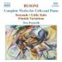 Ferruccio Busoni: Kleine Suite f.Cello & Klavier op.23, CD