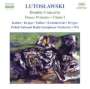 Witold Lutoslawski: Doppelkonzert für Oboe,Harfe & Kammerorchester, CD