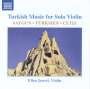 : Ellen Jewett - Turkish Music for Solo Violin, CD