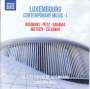 : Luxembourg - Contemporary Music, CD