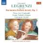 Giovanni Legrenzi: Harmonia d'affetti devoti op.3, CD,CD