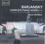 Adolf Barjansky: Sämtliche Klavierwerke Vol.1, CD