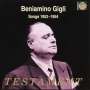 : Benjamino Gigli - Songs 1953/54, CD